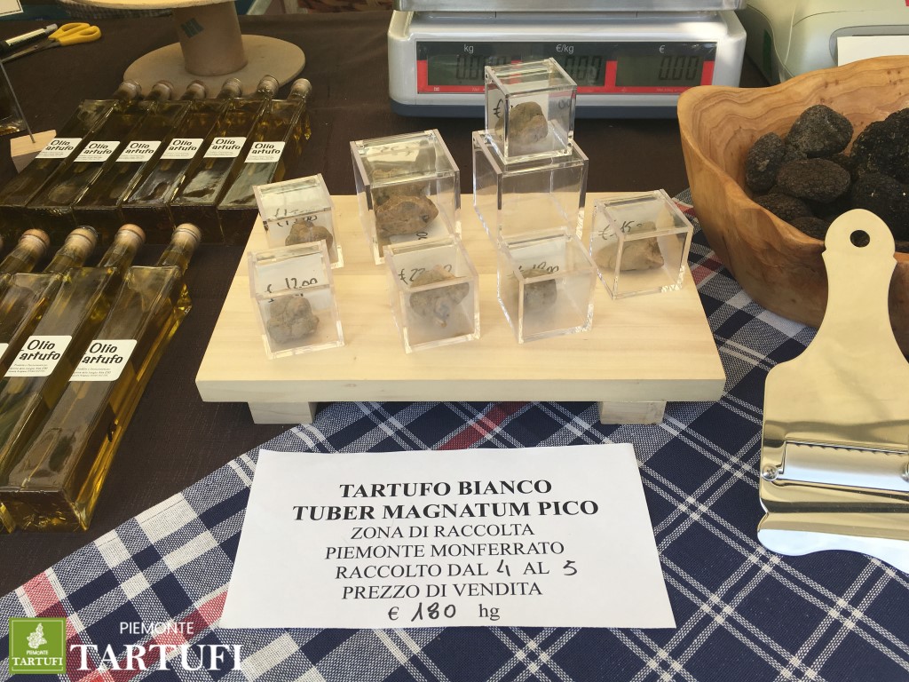 Prezzi del tartufo bianco alla fiera di Alba